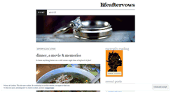 Desktop Screenshot of lifeaftervows.wordpress.com