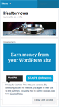 Mobile Screenshot of lifeaftervows.wordpress.com