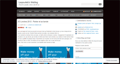 Desktop Screenshot of lespoulets.wordpress.com