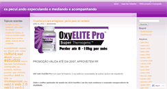 Desktop Screenshot of expeculando.wordpress.com
