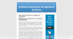 Desktop Screenshot of idiqui.wordpress.com