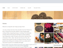 Tablet Screenshot of livingwithliisa.wordpress.com