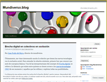 Tablet Screenshot of mundiversoblog.wordpress.com