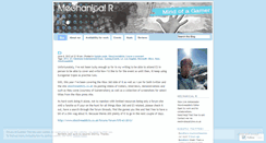 Desktop Screenshot of mechanicalr.wordpress.com