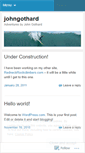 Mobile Screenshot of johngothard.wordpress.com