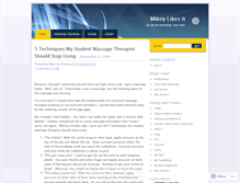 Tablet Screenshot of mikeylikesit.wordpress.com