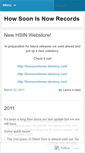 Mobile Screenshot of howxsoonxisxnow.wordpress.com