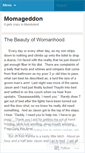 Mobile Screenshot of momageddon.wordpress.com