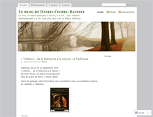 Tablet Screenshot of danielclozelbaysset.wordpress.com