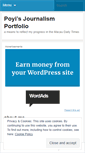 Mobile Screenshot of poyileung.wordpress.com