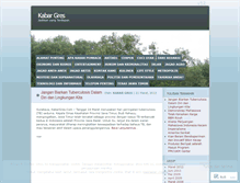 Tablet Screenshot of kabargres.wordpress.com