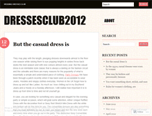 Tablet Screenshot of dressesclub2012.wordpress.com