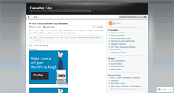 Desktop Screenshot of consultingedge.wordpress.com