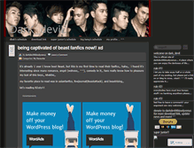 Tablet Screenshot of darkdevil4bloodyvenus.wordpress.com