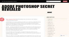 Desktop Screenshot of adobepsrevealed.wordpress.com