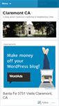 Mobile Screenshot of claremontcal.wordpress.com