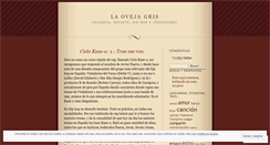 Desktop Screenshot of eternonaufragio.wordpress.com