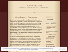 Tablet Screenshot of eternonaufragio.wordpress.com