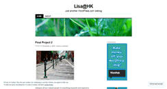 Desktop Screenshot of lisaxu.wordpress.com