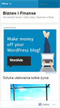 Mobile Screenshot of biznesifinanse.wordpress.com