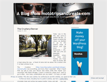 Tablet Screenshot of mototripsandtreats.wordpress.com