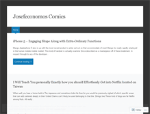 Tablet Screenshot of josefeconomos.wordpress.com