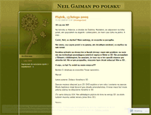 Tablet Screenshot of neilgaimanpl.wordpress.com