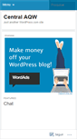 Mobile Screenshot of centralaqw.wordpress.com