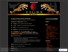 Tablet Screenshot of karatetigre.wordpress.com