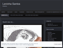 Tablet Screenshot of leninhasantos.wordpress.com