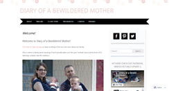 Desktop Screenshot of bewilderedmother.wordpress.com