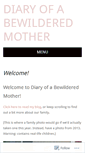 Mobile Screenshot of bewilderedmother.wordpress.com