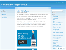 Tablet Screenshot of calciii.wordpress.com