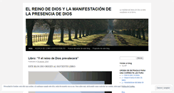 Desktop Screenshot of manifestarreino.wordpress.com