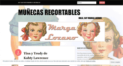 Desktop Screenshot of mariquitinas.wordpress.com