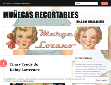 Tablet Screenshot of mariquitinas.wordpress.com