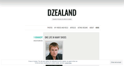 Desktop Screenshot of dzealand.wordpress.com