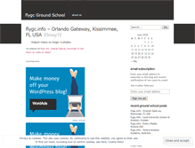 Tablet Screenshot of flywithgc.wordpress.com