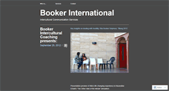 Desktop Screenshot of bookerinternational.wordpress.com