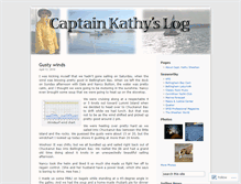 Tablet Screenshot of captkathy.wordpress.com