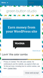 Mobile Screenshot of greenbuttonstudio.wordpress.com
