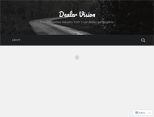 Tablet Screenshot of dealervision.wordpress.com