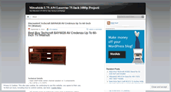 Desktop Screenshot of mitsubishil75a94laservue75inch1080pprojecti.wordpress.com