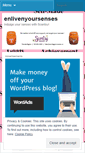 Mobile Screenshot of enlivenyoursenses.wordpress.com