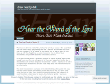 Tablet Screenshot of drawneargotell.wordpress.com