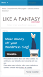 Mobile Screenshot of likeafantasy.wordpress.com