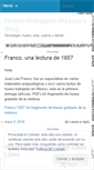 Mobile Screenshot of huesotrabajado.wordpress.com