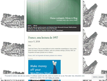 Tablet Screenshot of huesotrabajado.wordpress.com