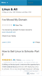 Mobile Screenshot of linuxandall.wordpress.com
