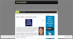 Desktop Screenshot of mentorcapitalist.wordpress.com